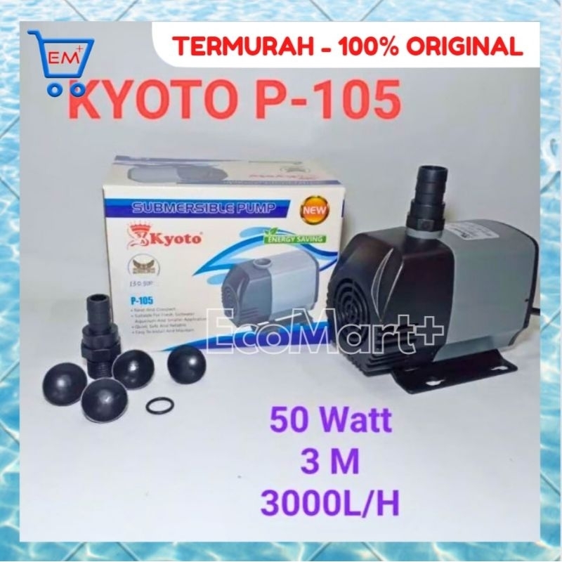 Pompa Kyoto 105 Pompa Air Kyoto P 105 Water Pump Kolam Akuarium Aquascape
