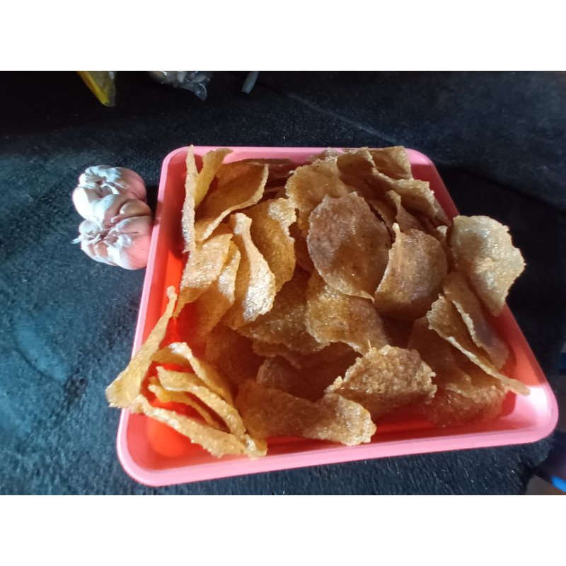 

(Krecek) Kerupuk Puli 500gr/Krupuk Puli Beras Asli Kediri