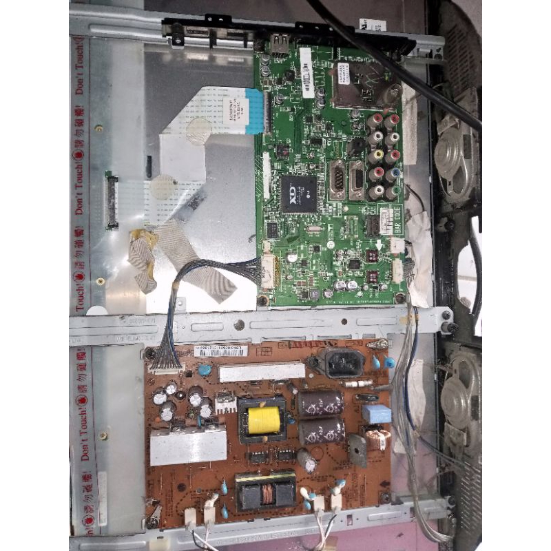 mesin tv LG led 22Lk30 normal bekas