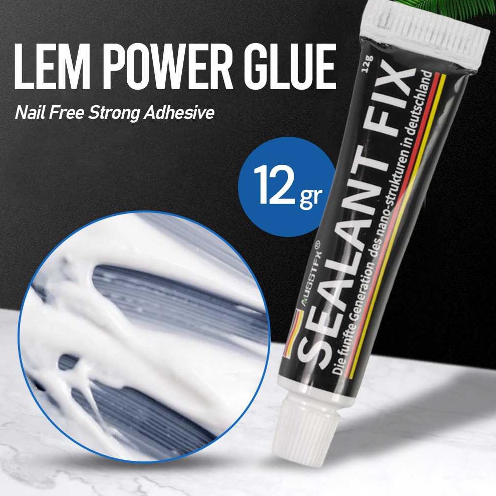 

PROMO AWAL TAHUN APEN SEALANT FIX Lem Power Glue Nail Free Strong Adhesive 12 gr SCIE999
