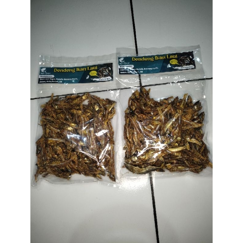 

dendeng teri rasa sedap manis kemasan 100g