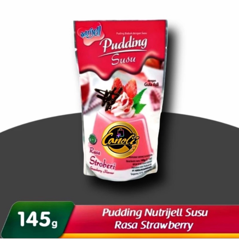 

Nutrijell Pudding Susu Rasa Strawberry/puding nutrijel 145 gr