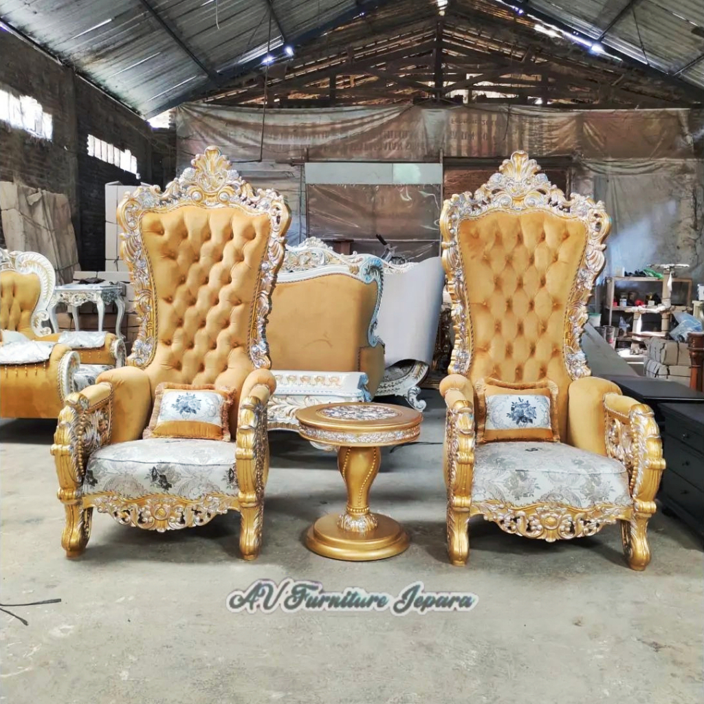 Kursi sofa teras Bellagio/Kursi sofa ruang tamu mewah modern