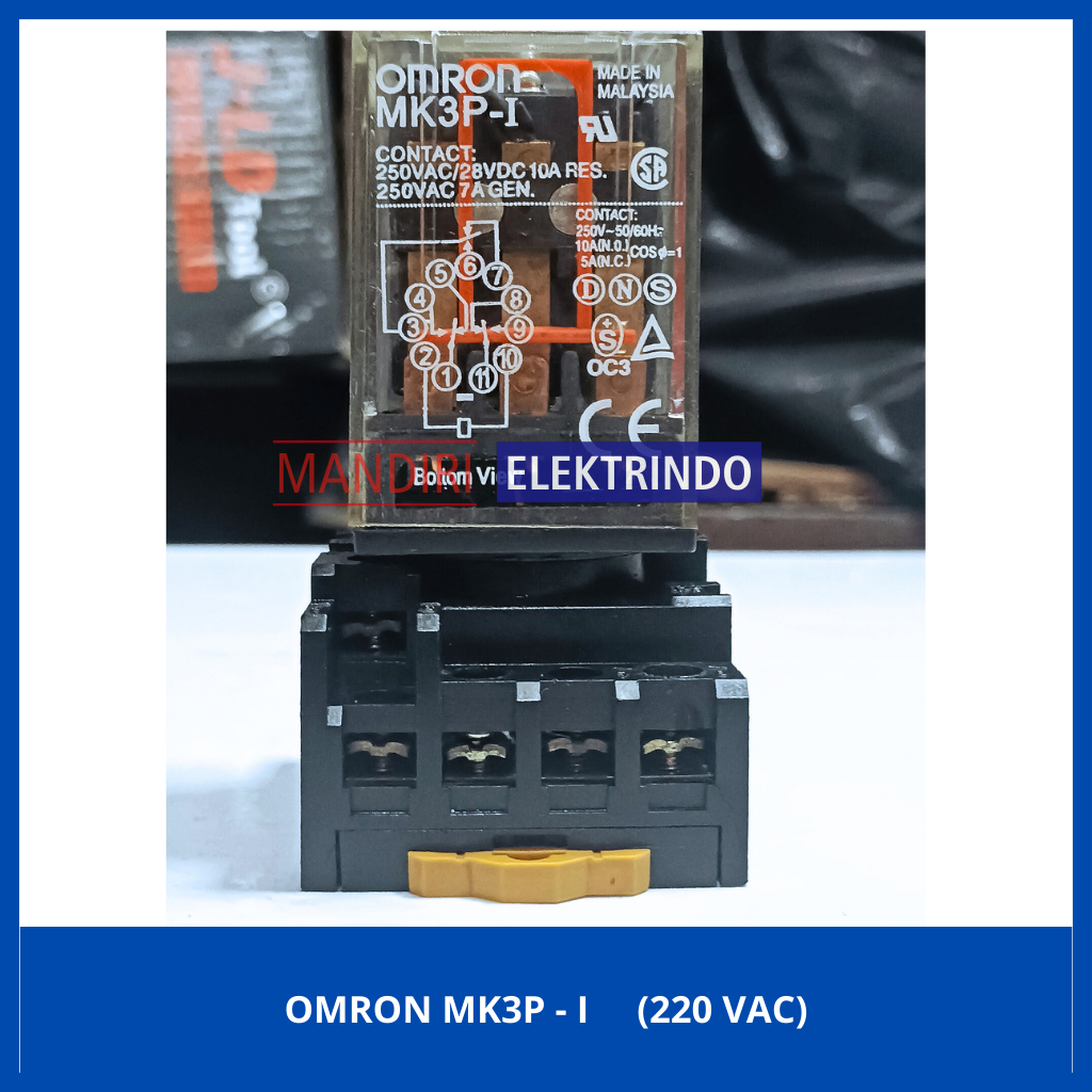 OMRON RELAY MK3P - I (220 VAC)