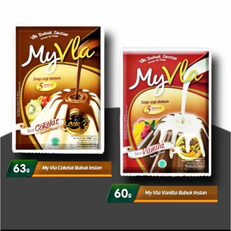 

My Vla Nutrijell Cokelat dan Vanila 60 gr 63 gr