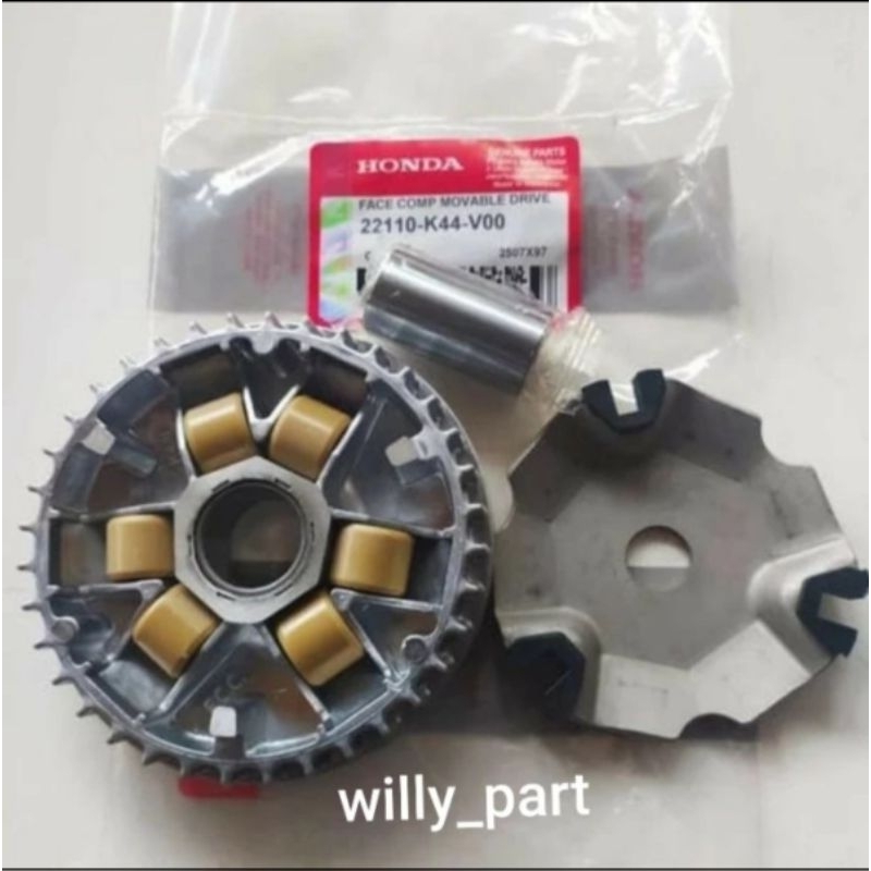 Rumah Roller Set / Rumah Roller Assy Beat Pop New Fi F1 Beat Fi F1 Esp Vario 110 Fi ESP K44 Honda