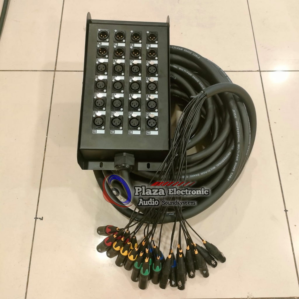 Kabel Snake APOLLO Isi 24Channel/Snake Cable 16 input 8output 15 Meter