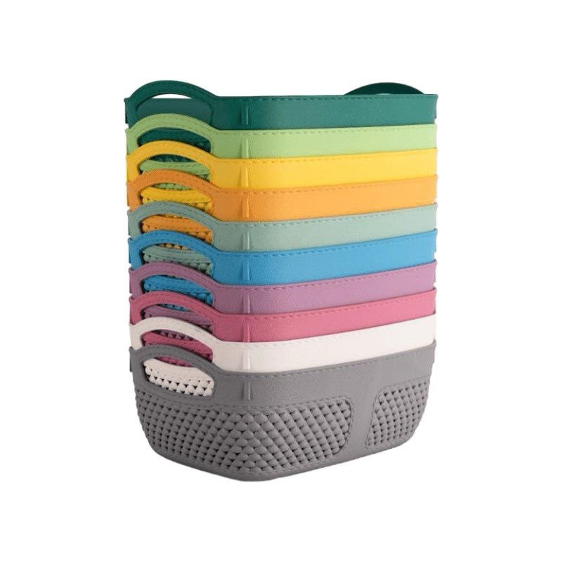 Keranjang Anyam Plastik Serbaguna/ Keranjang Serbaguna