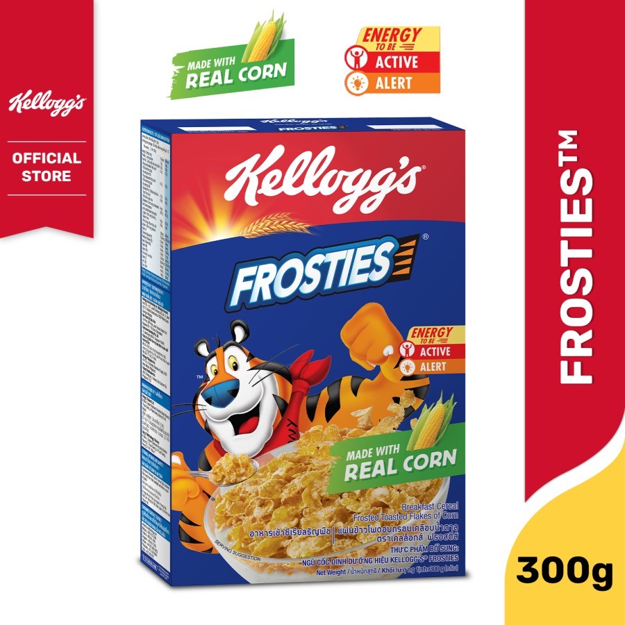 

Kelloggs Breakfast Cereal Frosties 300g