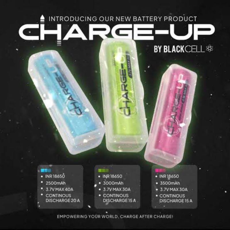 BATERAI CHARGE UP 18650 BY BLACKCELL
