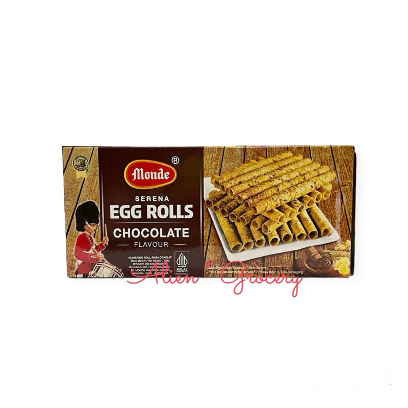

MONDE Serena Egg Roll Original Chocolate Coklat BOX 168gr