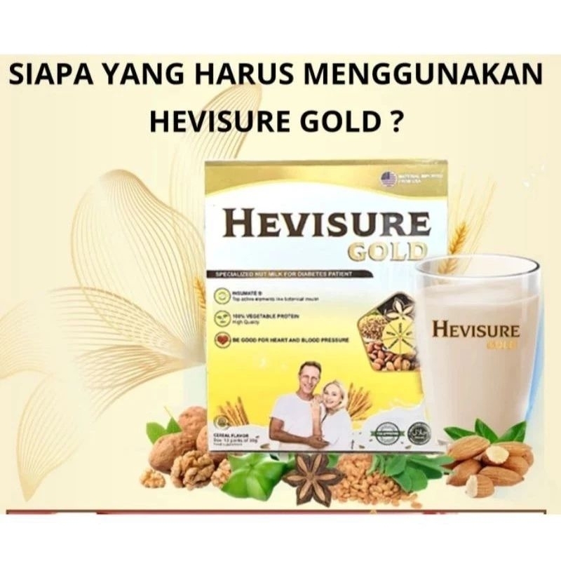 

HEVISURE GOLD PLUS MILK - HEVISURE SUSU KHUSUS DIABETES DAN KENCING MANIS