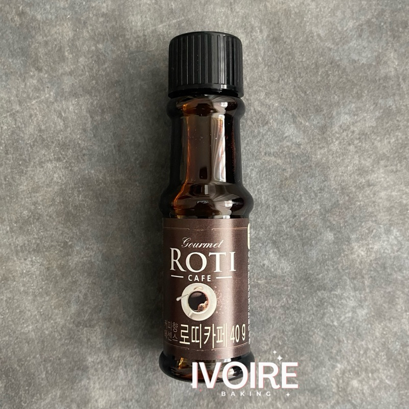 

Korean Gourmet Roti Cafe / Coffee Flavor Extract 40 gram