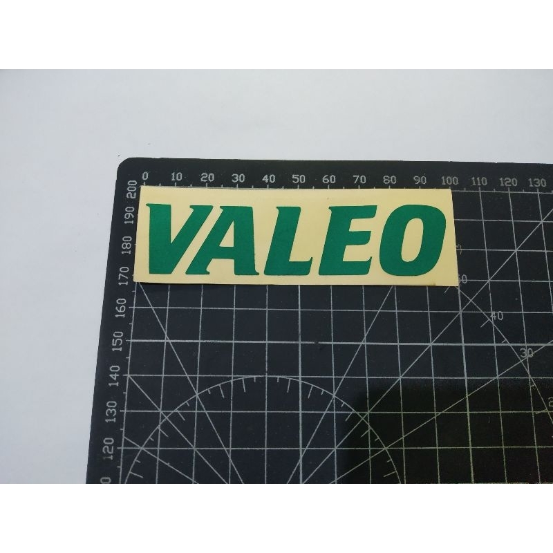

cutting stiker valeo