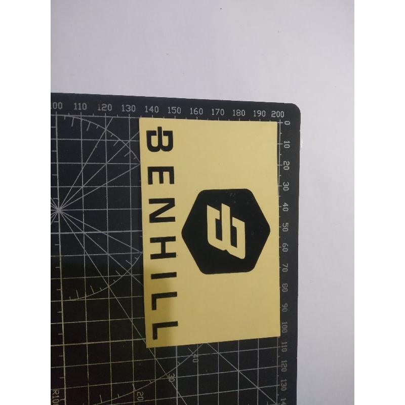 

cutting stiker benhill