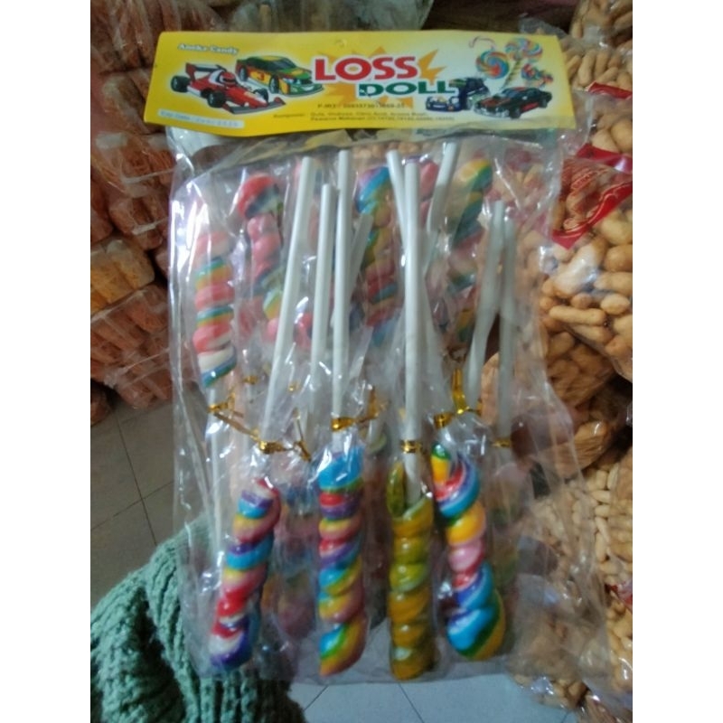 

permen lolipop spiral