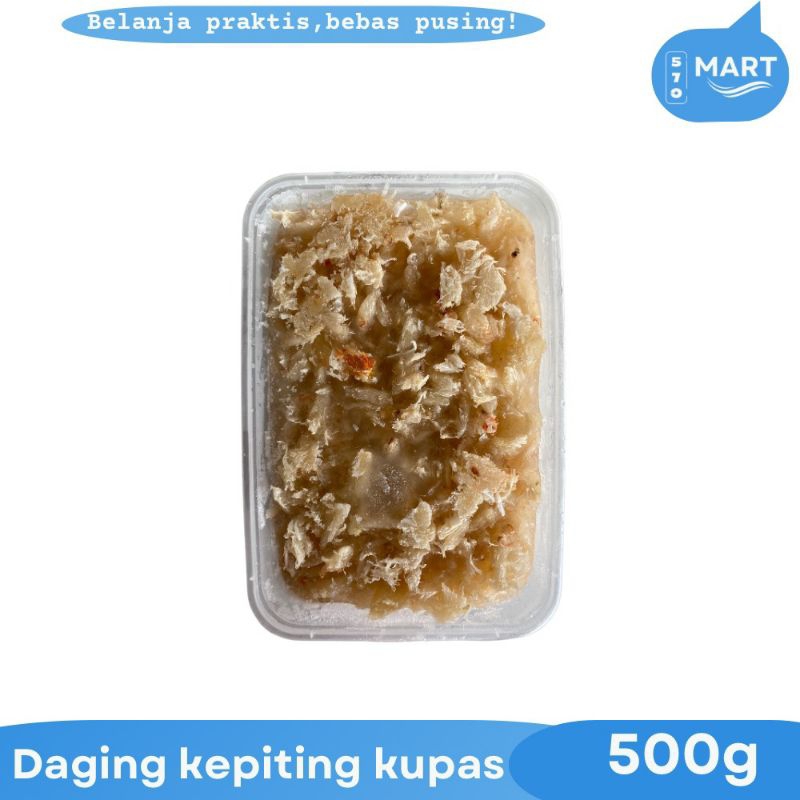 

Daging kepiting kupas bersih 500gr