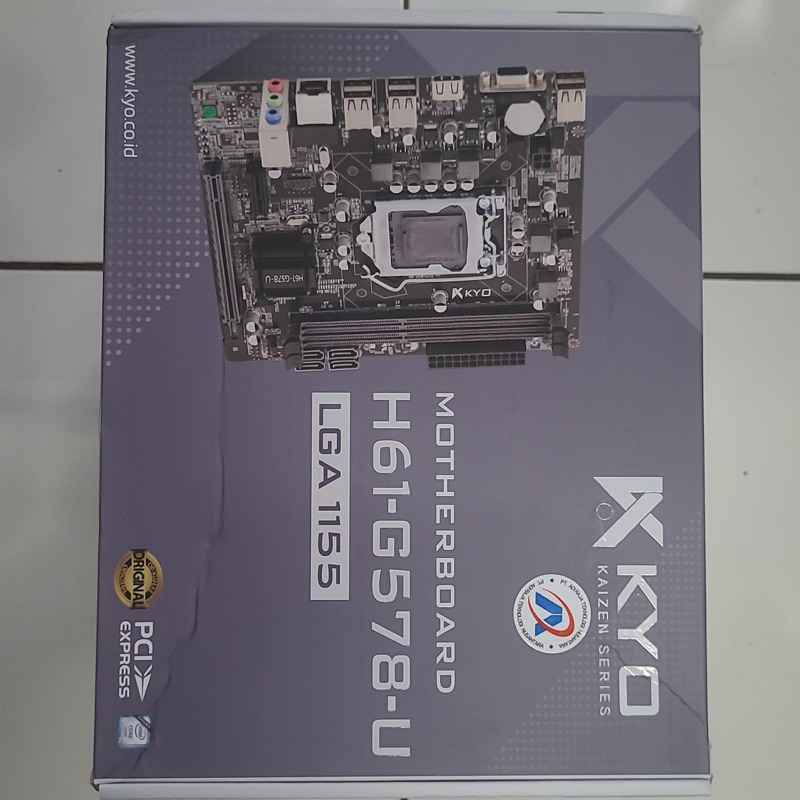 Paket Core i5 - 2xxxx Motherboard Kyo Ram 16gb