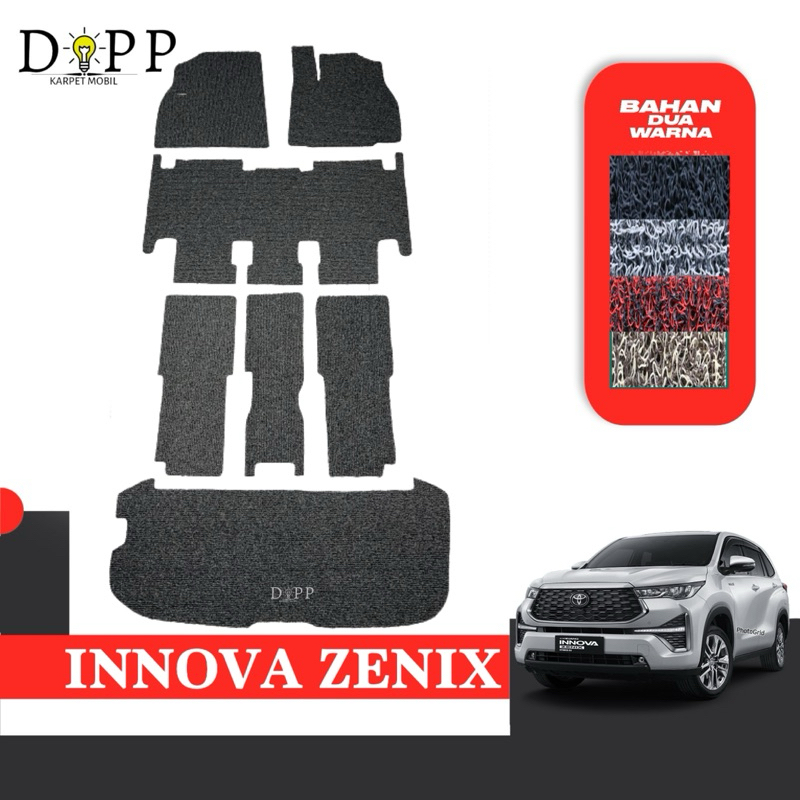 Karpet Mobil Innova Zenix / Karpet Mobil Mie Bihun Toyota Innova Zenix Bahan Premium