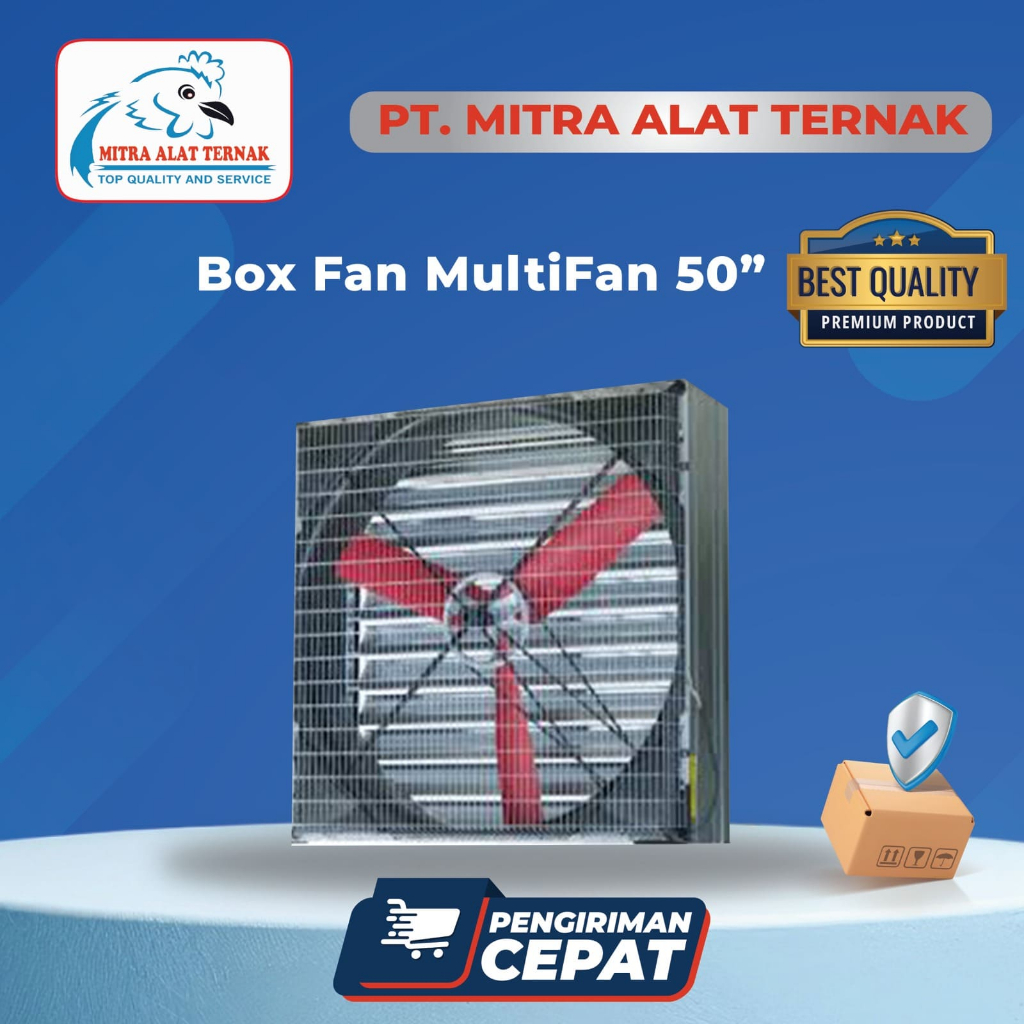Kipas Kandang Ayam - Multifan Box Fan 50'' - Blower Multifan