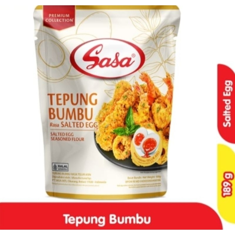 

Sale Stok Juni 2025 Sasa Tepung Bumbu Premium Rasa Salted Egg 189g Sasa Premium Telor Asin