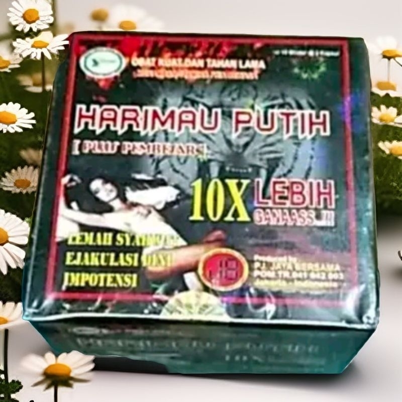 Kapsul Harimau Putih 10 X lebih Ganas