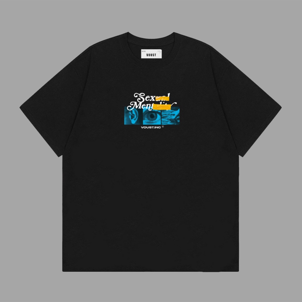 2026 NEW - Voust T-shirt Sex Mentality Black Tees Unisex Tee