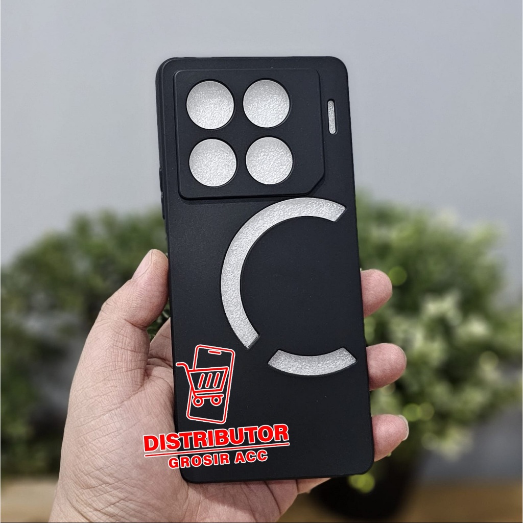 INFINIX GT 20 PRO MACARON BLACK PREMIUM  SOFT CASE BLACK INFINIX GT 20 PRO