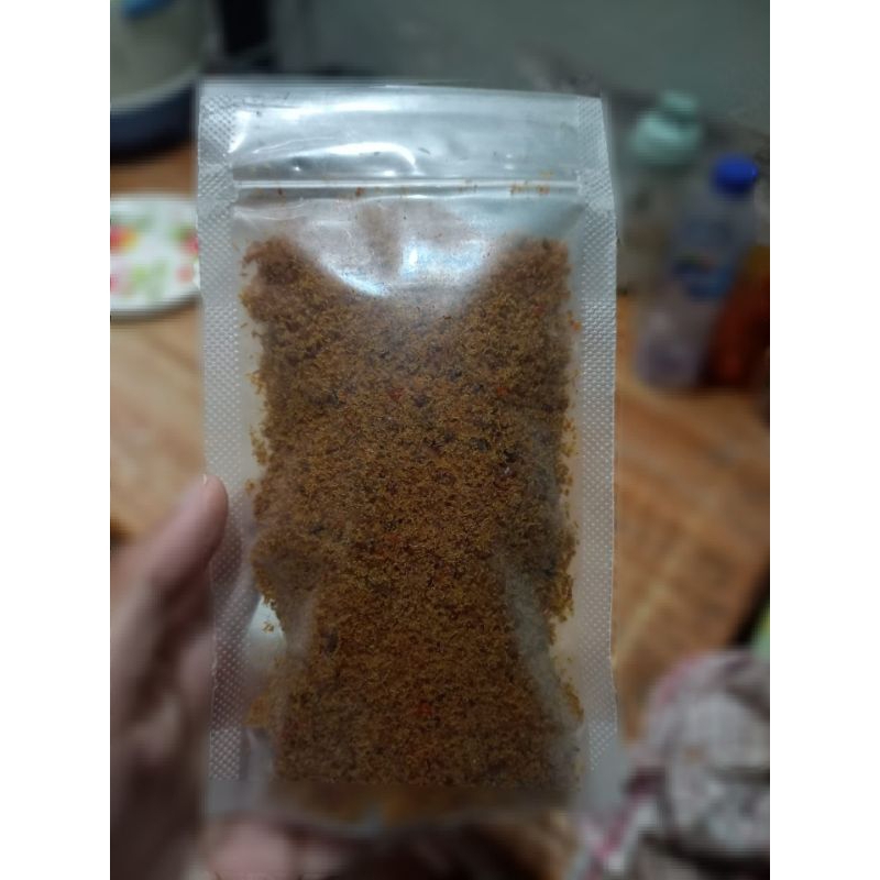 

Abon Pindang Tongkol dan Tempe Kering Kak Yuli Kemasan Pouch