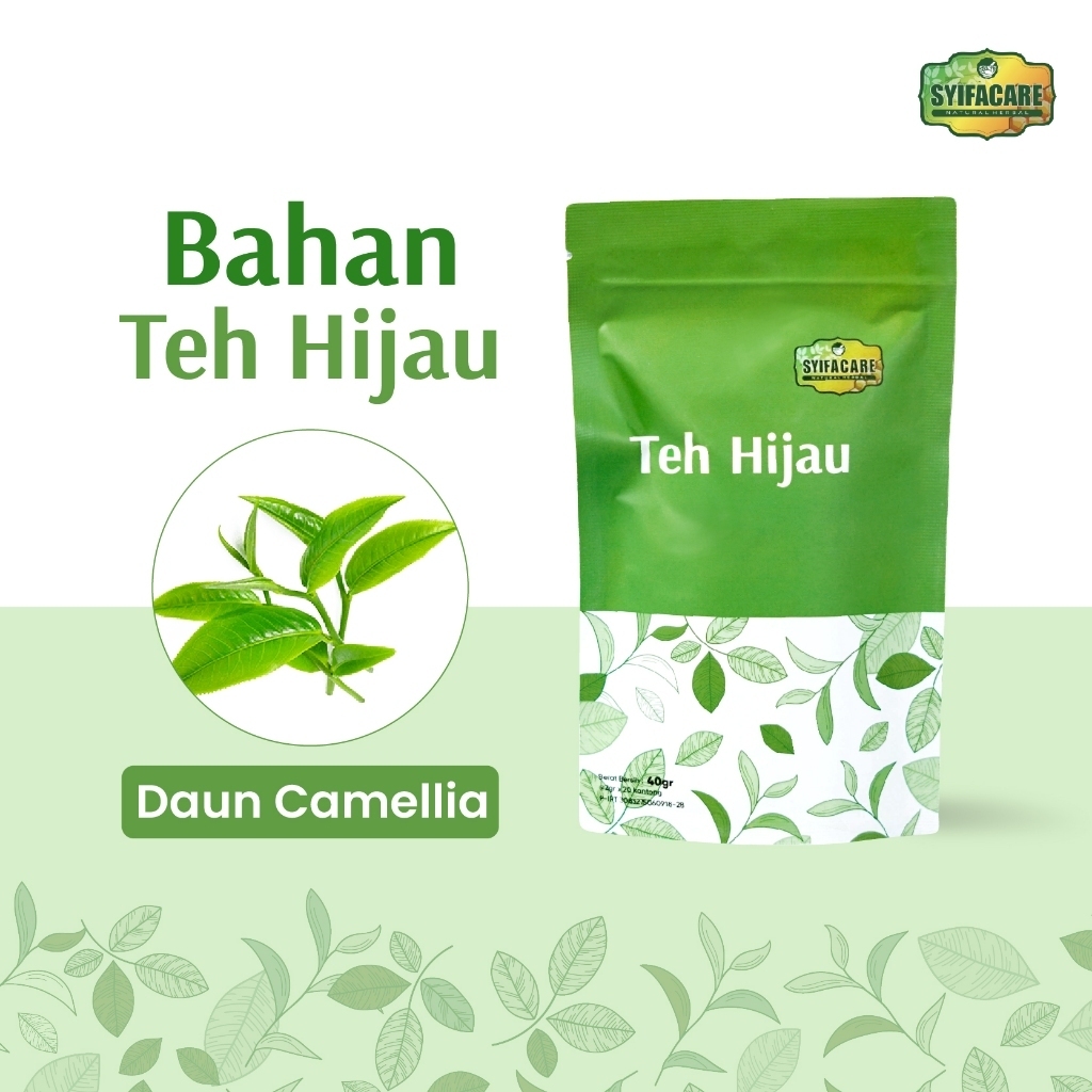 

Teh Hijau Syifacare - Teh Celup 100% Bahan Herbal Alami untuk Menurunkan Berat Badan dan Imunitas