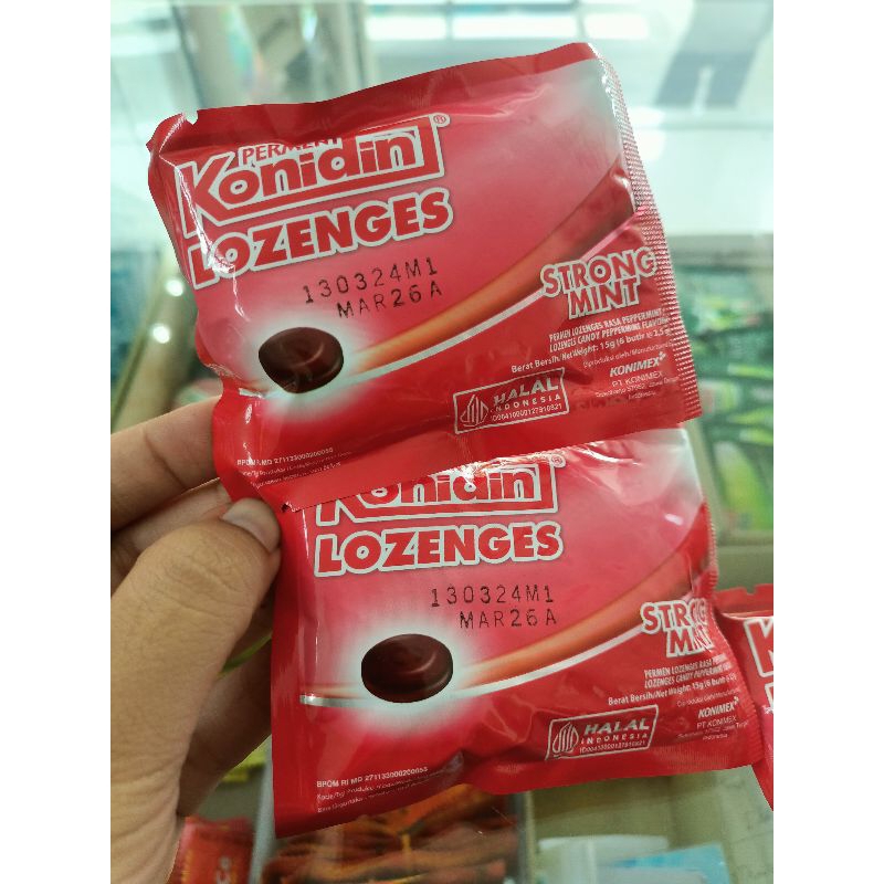 

Konidin Lozenges Strong Mint