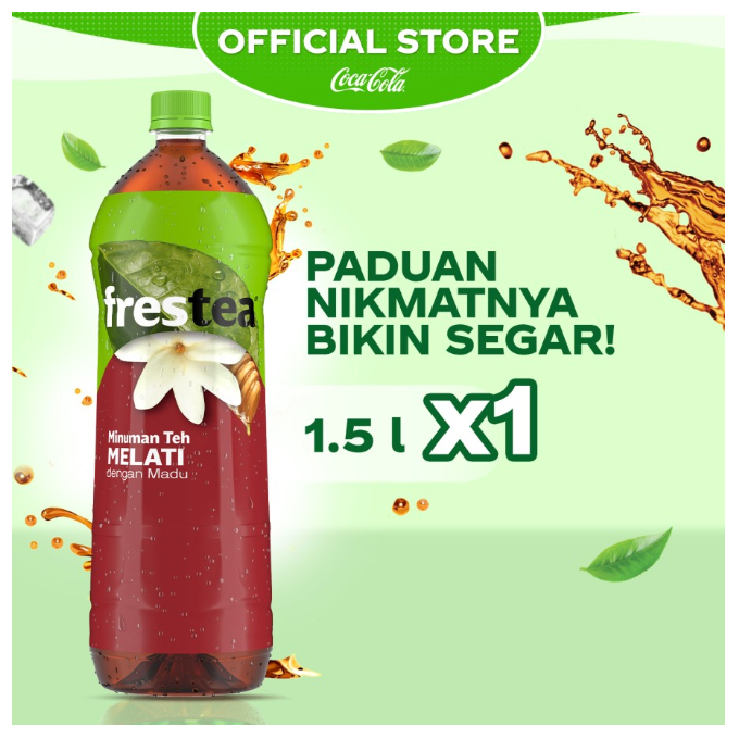 

FRESTEA JASMINE TEH MELATI BOTOL APEL JUMBO 1500 ML 1,5 L