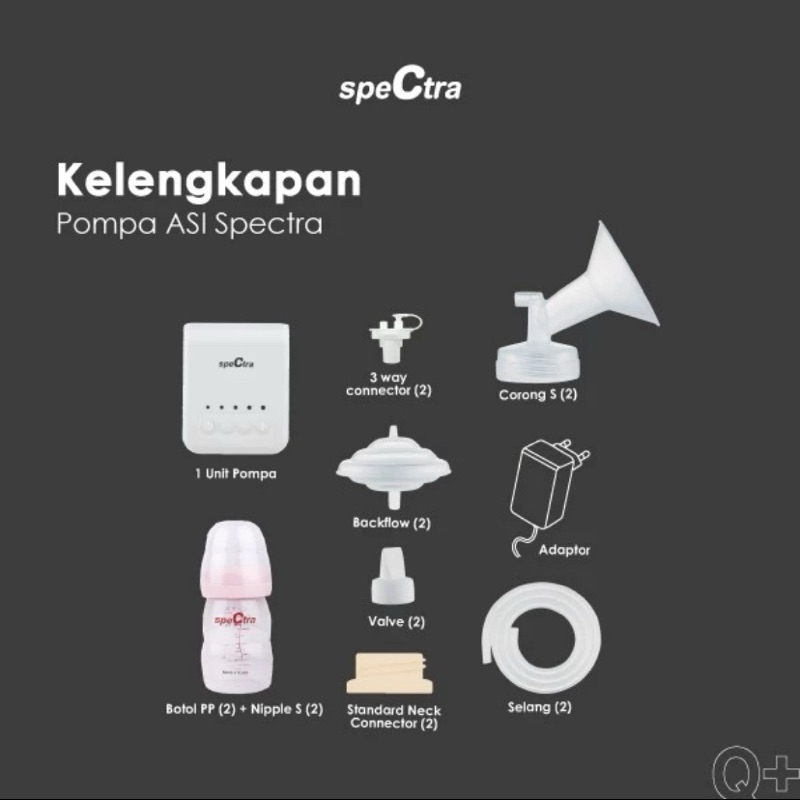 Preloved Spectra Q+ Dual Breast Pump