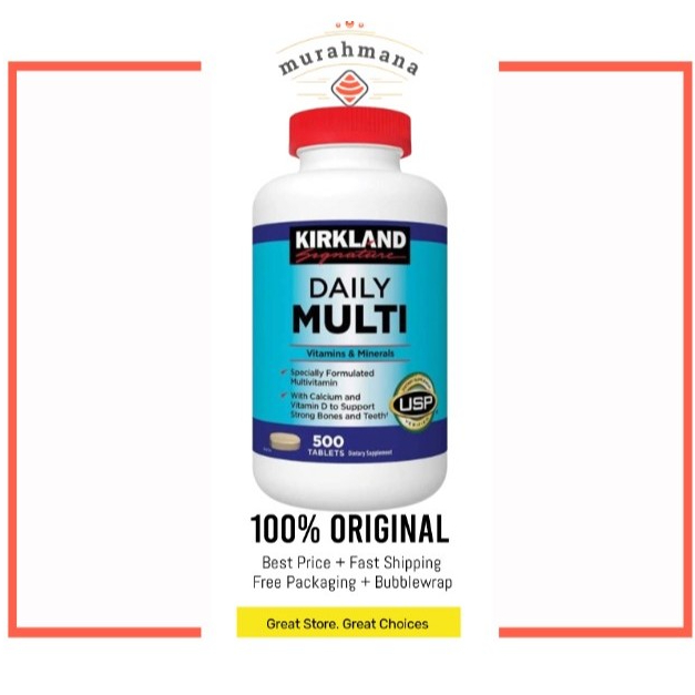 Kirkland Signature Daily Multi 500 Tablets Kirkland Daily Multi 500 Tabletsn 100% Original USA