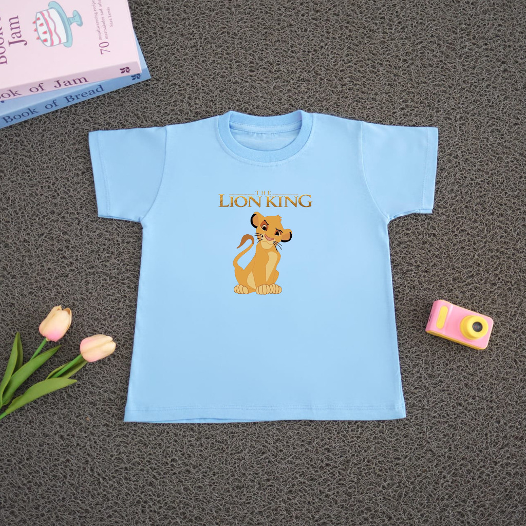 Kaos Anak Lion King / Kaos Anak Cowok Lion King / Kaos Anak Lion Safari / Kaos Anak Katun