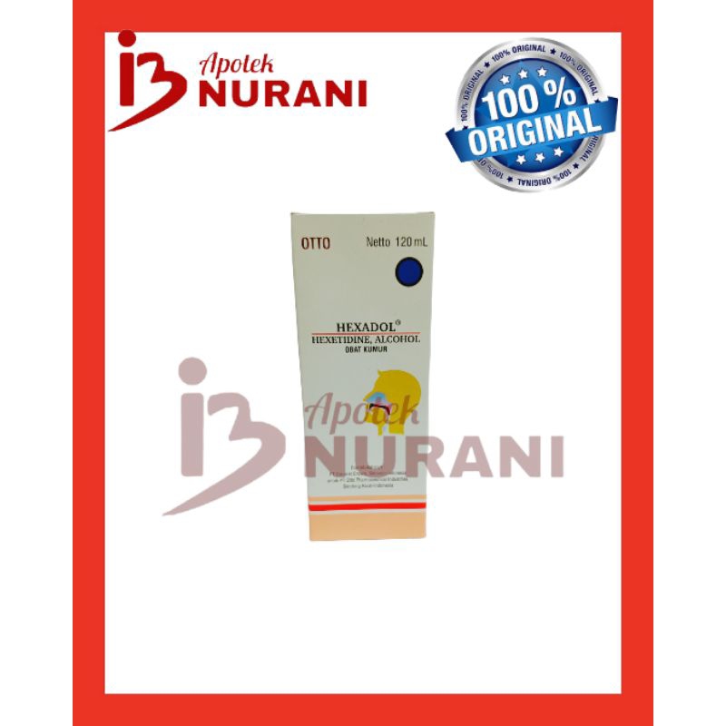 HEXADOL 120ml OBAT KUMUR