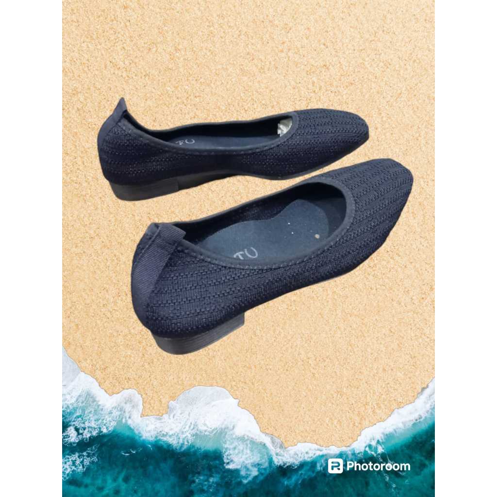 SEPATU SAILATU WANITA IMPORT DEWASA KEREN MODEL PANSUS RAJUT TERBARU