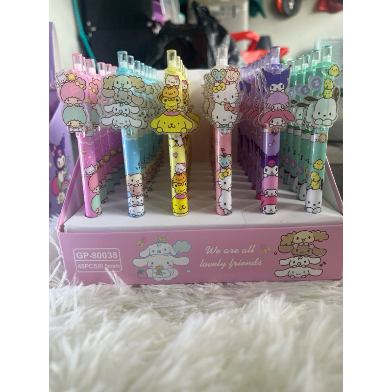 

PULPEN CETEK AKRILIK 0.5MM HITAM MOTIF SANRIO / PENA SANRIO 0.5MM MOTIF KUROMI CINNAMOROL