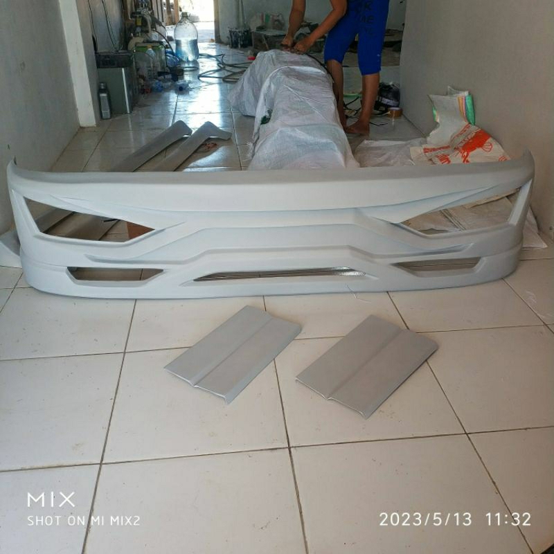 Bemper bumper  Variasi truk canter engkol engkel model sigra