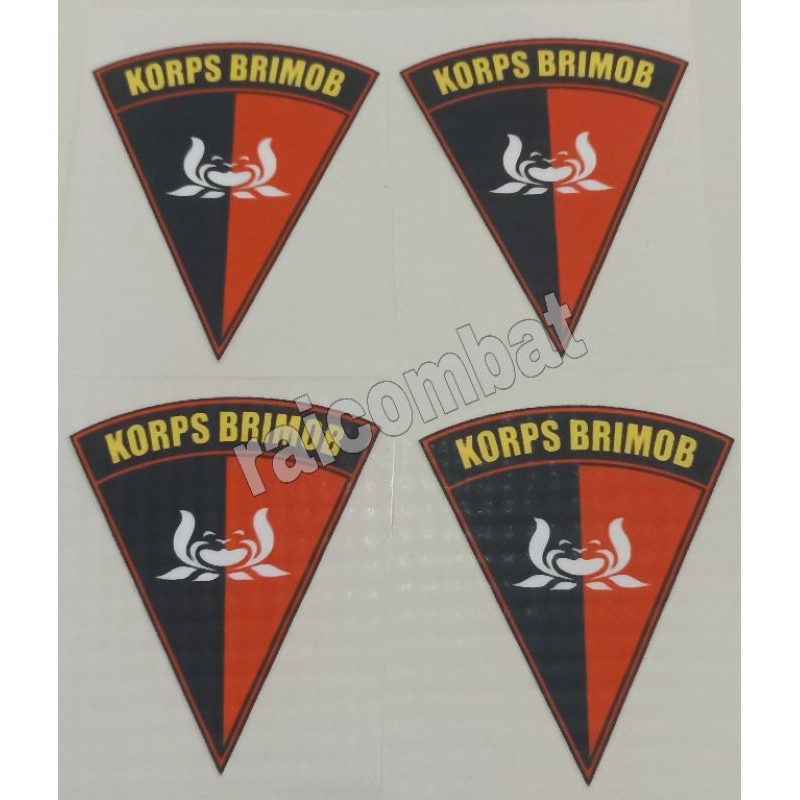 

Stiker Sablon DTF Brimob / Sablon Setrika Logo Brimob