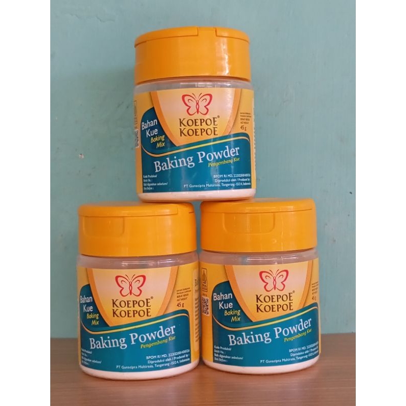 

Baking Powder Pengembang Kue Cap Koepoe-koepoe 45g