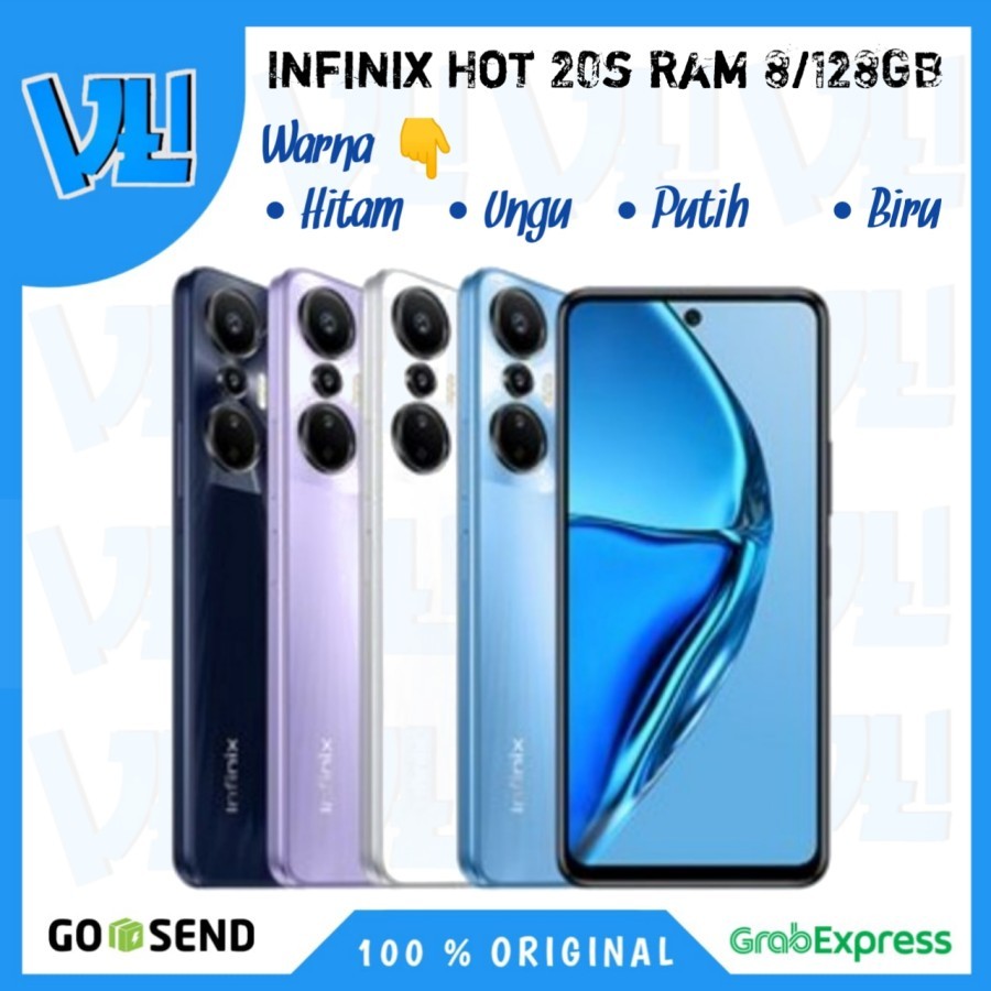 Infinix Hot 20s Ram 8/128GB  - Garansi Resmi