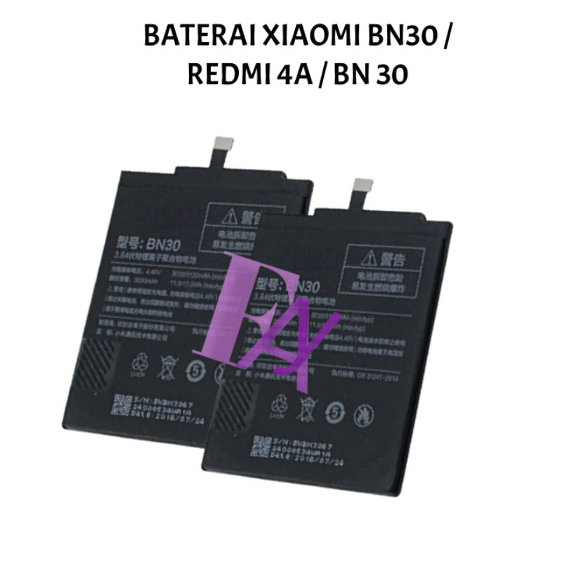 BATERAI XIAOMI BN30 / REDMI 4A / BN 30