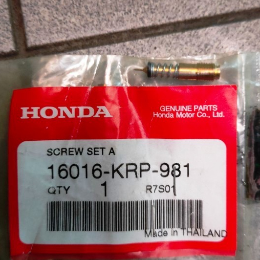 Baut Setelan Angin Screw Set A Karburator Spacy & Vario Karbu 16016KRP981