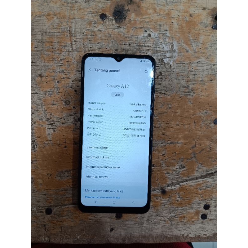 Samsung A12 Ram 4/128gb