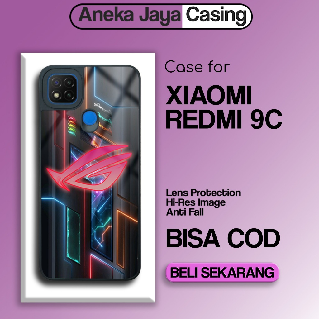 Case Redmi 9C Terbaru - Casing Redmi 9C - Motif Rog 04 - Hardcase Premium Glossy - Softcase Hp Redmi