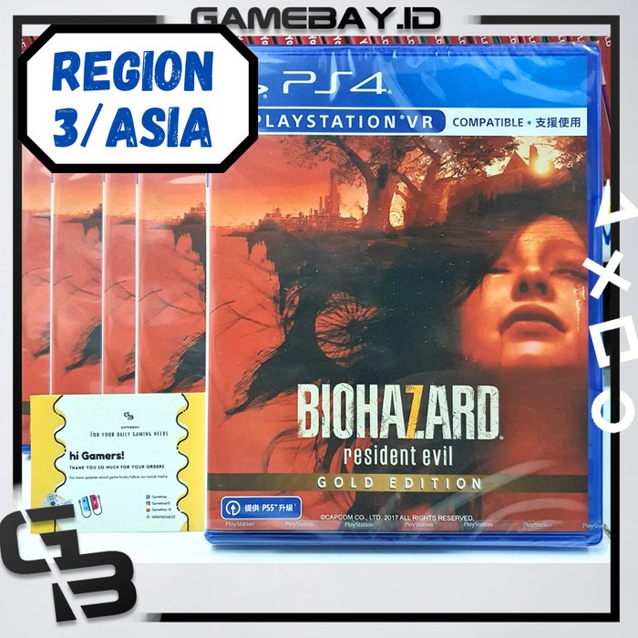 Ps4 Resident Evil VII Biohazard Gold Edition / Re 7