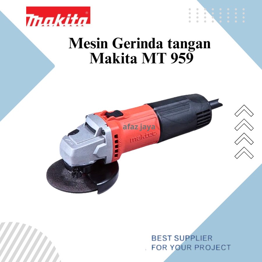 MT 959 MESIN GERINDA 4'' GURINDA TANGAN ANGLE GRINDER MAKITA