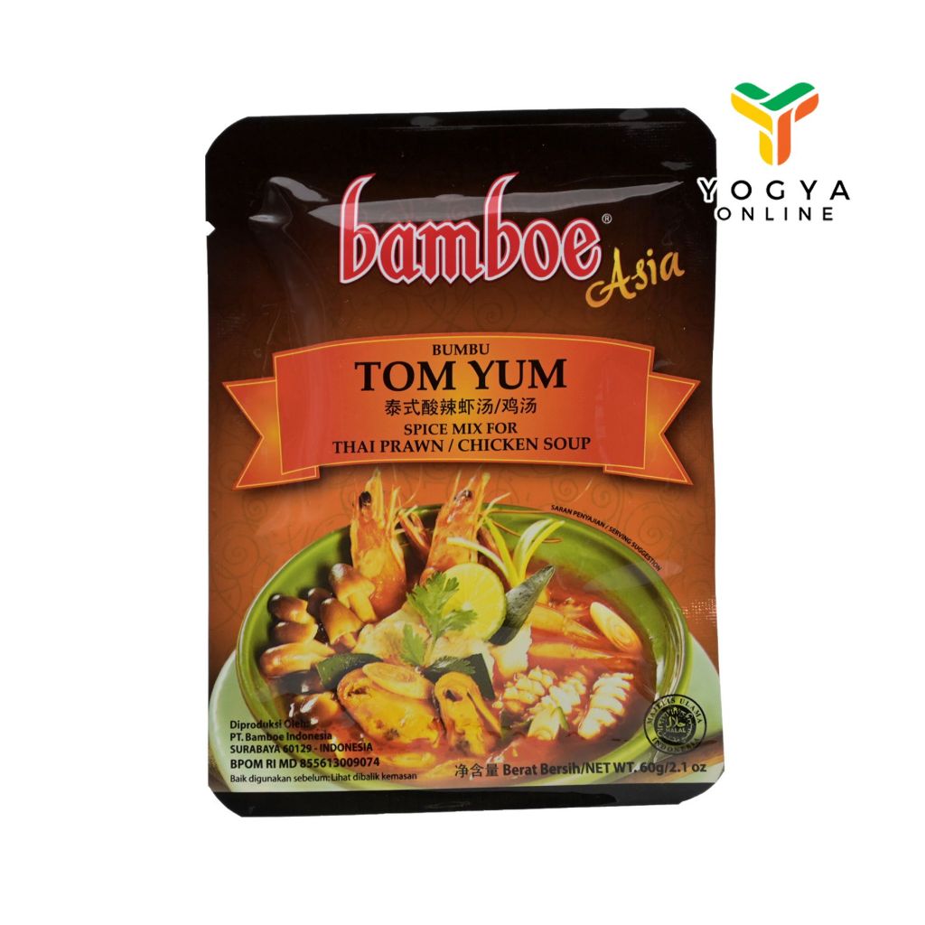 

Bamboe Bumbu Tom Yum 60 Gram Bumbu Masak Instan