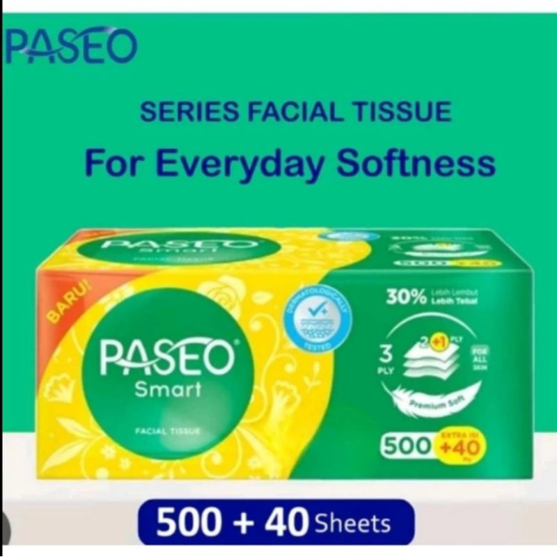 Tissue Paseo 500+40 sheet